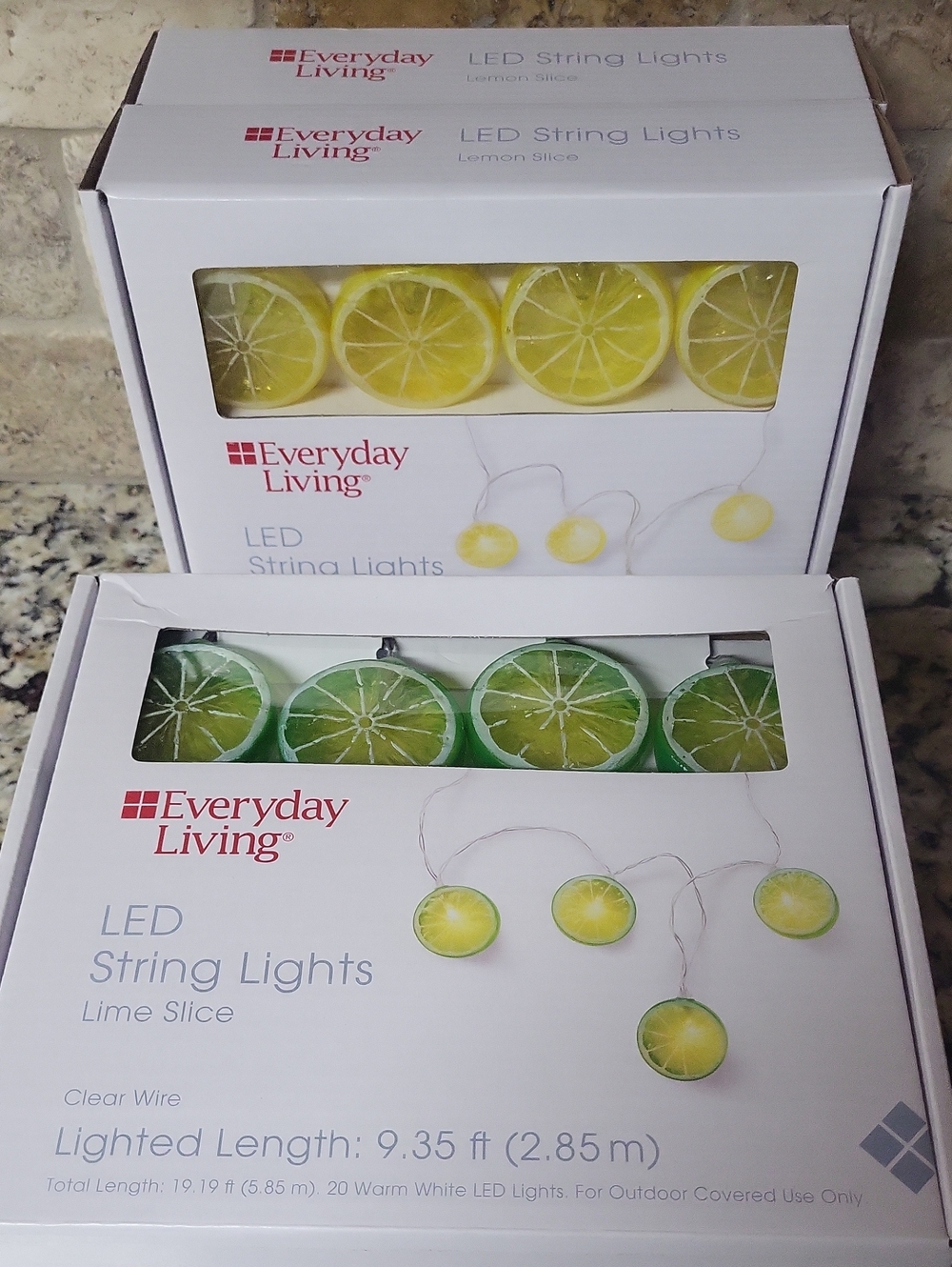 String Lights LED Lemon Lime Bundle